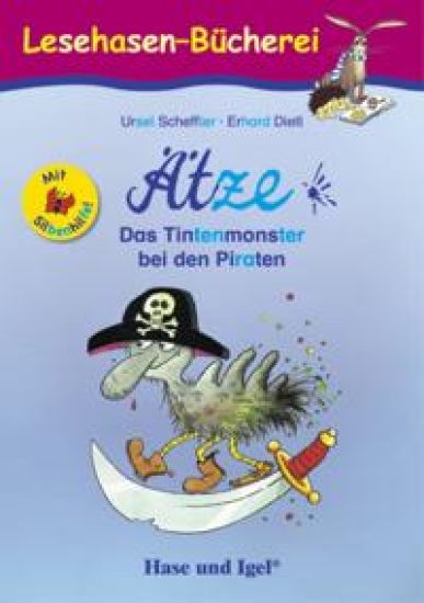 Ätze - Das Tintenmonster bei den Piraten / Silbenhilfe – Ursel Scheffler, kirjan kansikuva