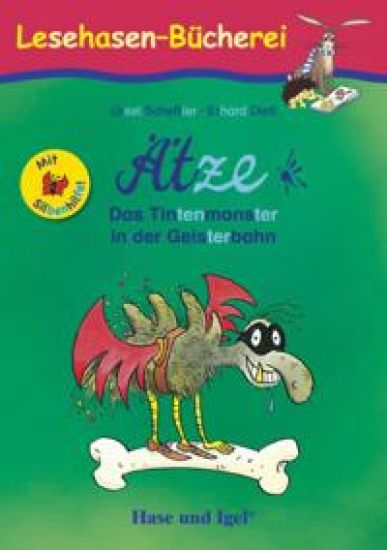 Ätze - Das Tintenmonster in der Geisterbahn / Silbenhilfe – Ursel Scheffler, kirjan kansikuva