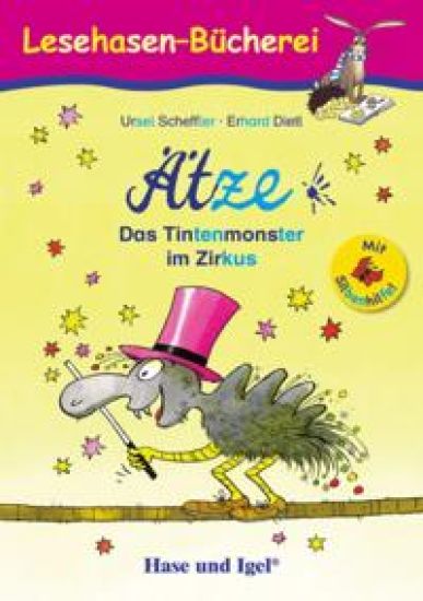 Ätze - Das Tintenmonster im Zirkus / Silbenhilfe – Ursel Scheffler, kirjan kansikuva