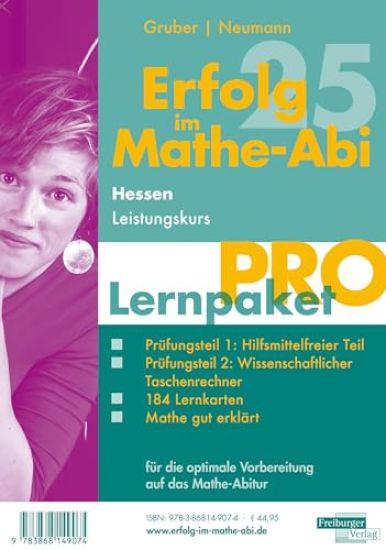Erfolg im Mathe-Abi 2025 Hessen Lernpaket 'Pro' Leistungskurs