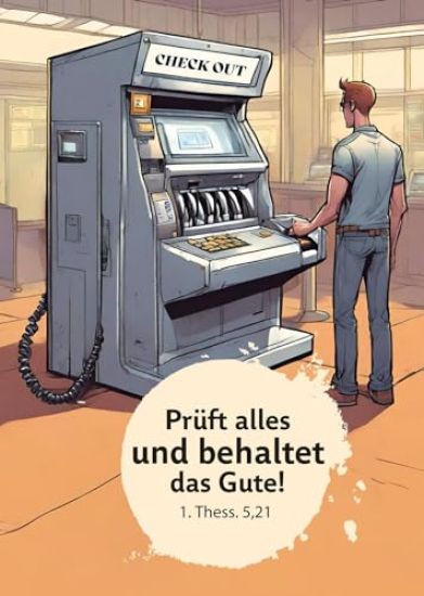 Jahreslosung 2025 - Stundenentwurf und Postkarten (10 Ex.) für Teens und junge E