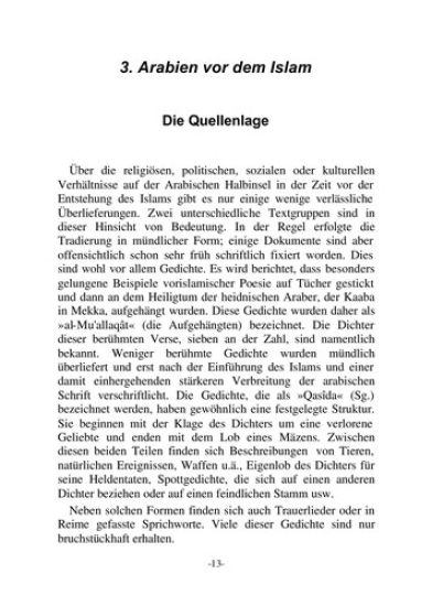 Islam zur Einführung