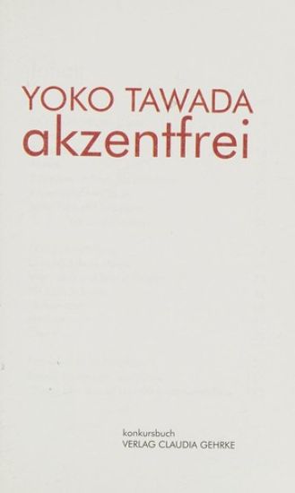 akzentfrei. Literarische Essays