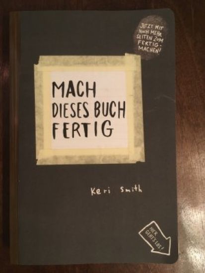 Mach dieses Buch fertig