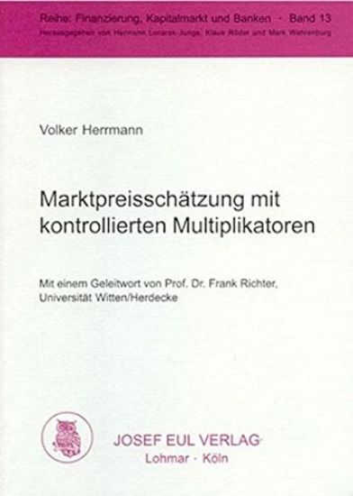Marktpreisschätzung mit kontrollierten Multiplikatoren