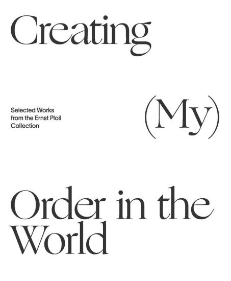 Creating (My) Order in the World