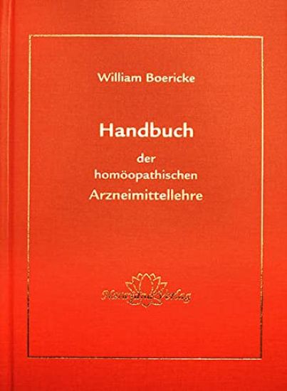 Handbuch der homöopatischen Arzneimittellehre