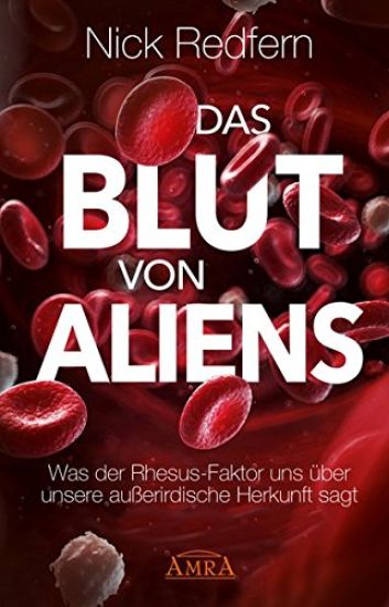 Das Blut von Aliens – Nick Redfern, kirjan kansikuva