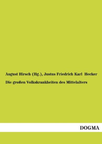 Die großen Volkskrankheiten des Mittelalters