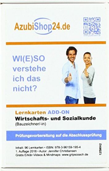 Lernkarten Wirtschafts- und Sozialkunde Bauzeichner/-in Prüfungsvorbereitung
