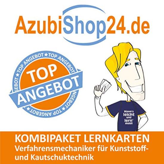 Kombi-Paket Verfahrensmechaniker für Kunststoff- und Kautschuktechnik Lernkarten
