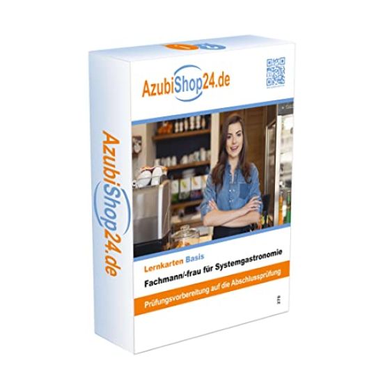 AzubiShop24.de Lernkarten Fachmann für Systemgastronomie