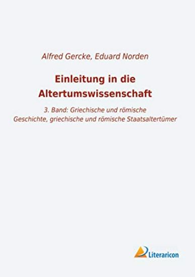 Einleitung in die Altertumswissenschaft