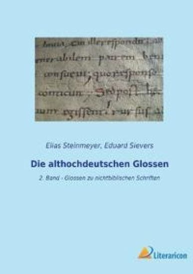 Die althochdeutschen Glossen