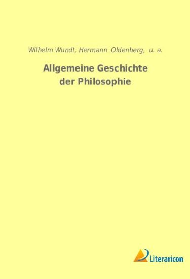 Allgemeine Geschichte der Philosophie
