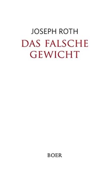 Das falsche Gewicht