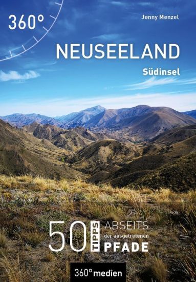 Neuseeland - Südinsel – Jenny Menzel, kirjan kansikuva