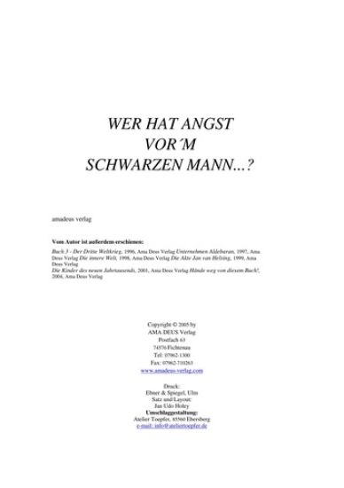Wer hat Angst vorm schwarzen Mann?
