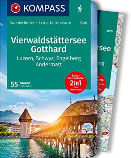 Wille, F: KOMPASS Wanderführer Vierwaldstättersee, Gotthard,