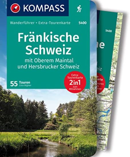 KOMPASS Wanderführer Fränkische Schweiz mit Oberem Maintal u
