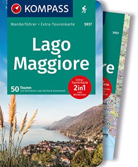 KOMPASS Wanderführer Lago Maggiore, 50 Touren mit Extra-Tour