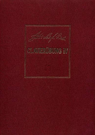 Clavierubung. Part IV. Urtext. Aria with Variations BWV 988. Edited and with a preface and commentaries by Tatiana Shabalina