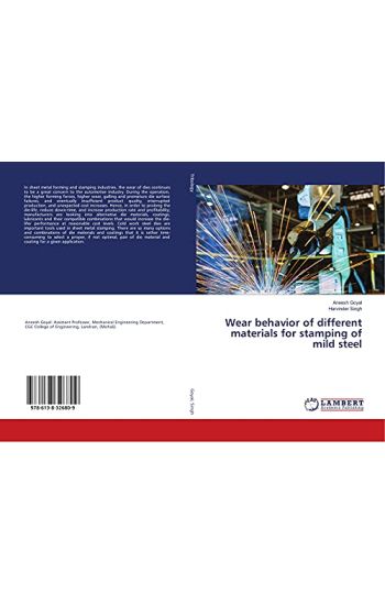 Wear behavior of different materials for stamping of mild steel