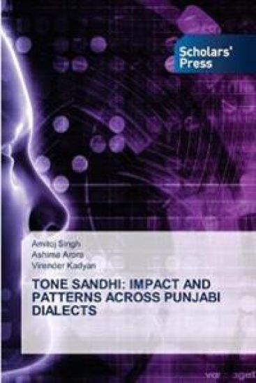Tone Sandhi – Amitoj Singh, kirjan kansikuva