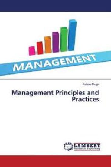 Management Principles and Practices – Rubee Singh, kirjan kansikuva