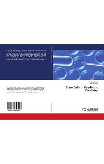 Stem Cells in Paediatric Dentistry