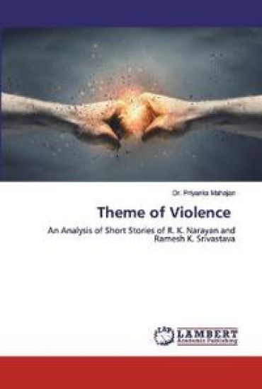 Theme of Violence – Priyanka Mahajan, kirjan kansikuva