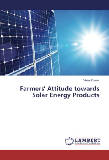 Farmers' Attitude towards Solar Energy Products