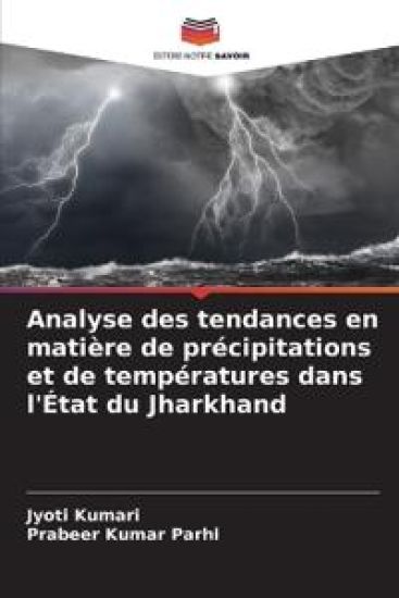 Analyse des tendances en matière de précipitations et de températures dans l'État du Jharkhand