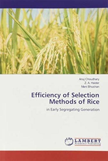 Efficiency of Selection Methods of Rice