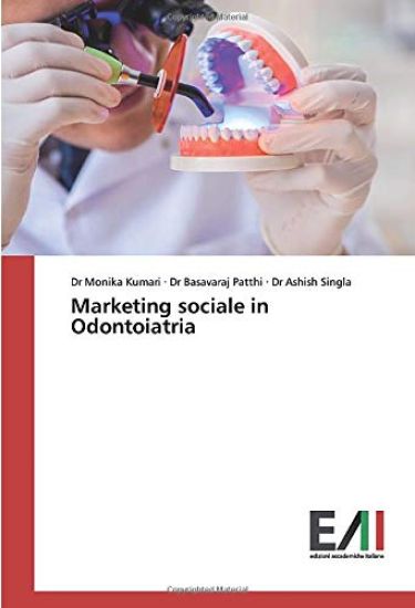 Marketing sociale in Odontoiatria – Monika Kumari, kirjan kansikuva