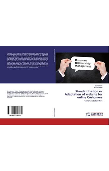 Standardization or Adaptation of website for online Customers
