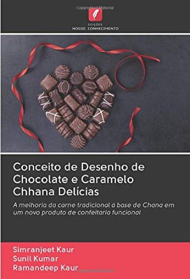 Conceito de Desenho de Chocolate e Caramelo Chhana Delícias – Simranjeet Kaur, kirjan kansikuva