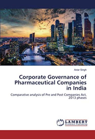 Corporate Governance of Pharmaceutical Companies in India