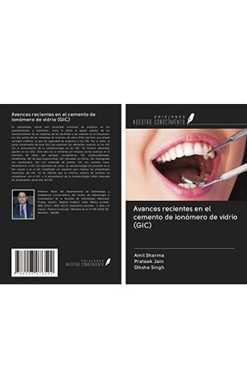 Avances recientes en el cemento de ionómero de vidrio (GIC) – Amil Sharma, kirjan kansikuva