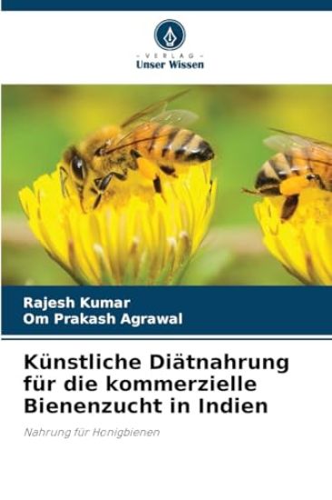 Künstliche Diätnahrung für die kommerzielle Bienenzucht in Indien