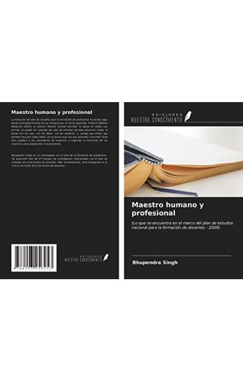 Maestro humano y profesional – Bhupendra Singh, kirjan kansikuva