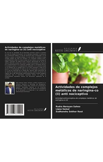 Actividades de complejos metálicos de naringina-co (ii) anti nociceptivo