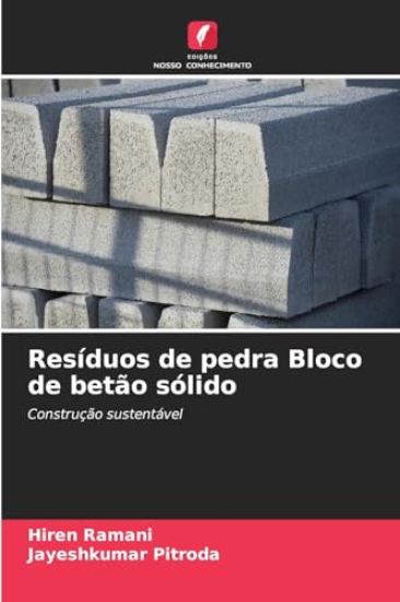 Resíduos de pedra Bloco de betão sólido