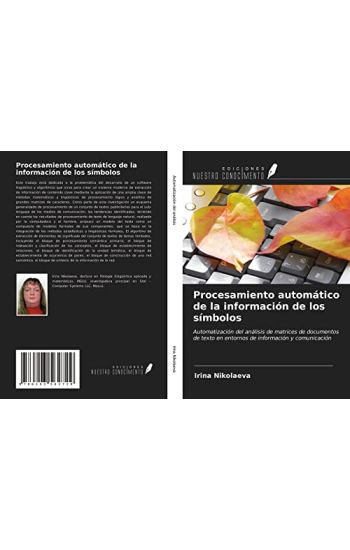 Procesamiento automático de la información de los símbolos – Irina Nikolaeva, kirjan kansikuva