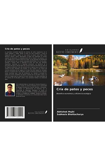 Cría de patos y peces