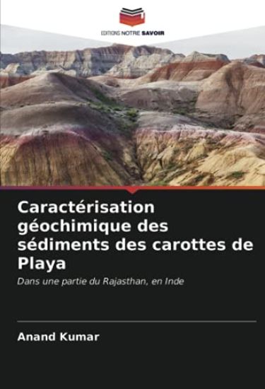 Caractérisation géochimique des sédiments des carottes de Playa