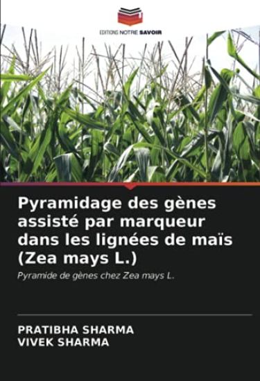 Pyramidage des gènes assisté par marqueur dans les lignées de maïs (Zea mays L.) – Pratibha Sharma, kirjan kansikuva