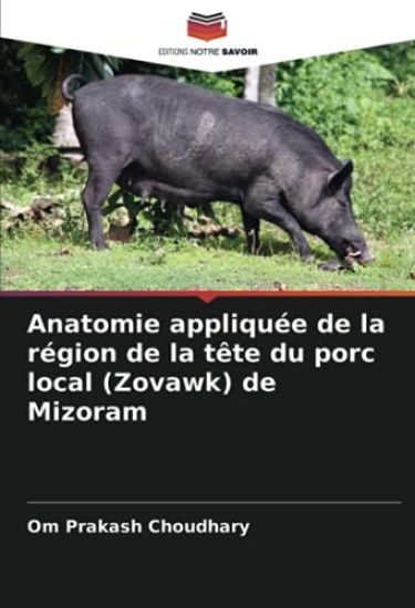 Anatomie appliquée de la région de la tête du porc local (Zovawk) de Mizoram