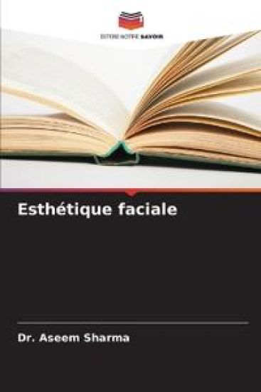 Esthétique faciale – Aseem Sharma, kirjan kansikuva