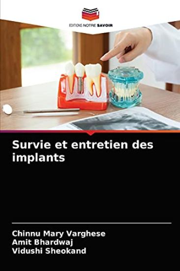 Survie et entretien des implants – Chinnu Mary Varghese, kirjan kansikuva